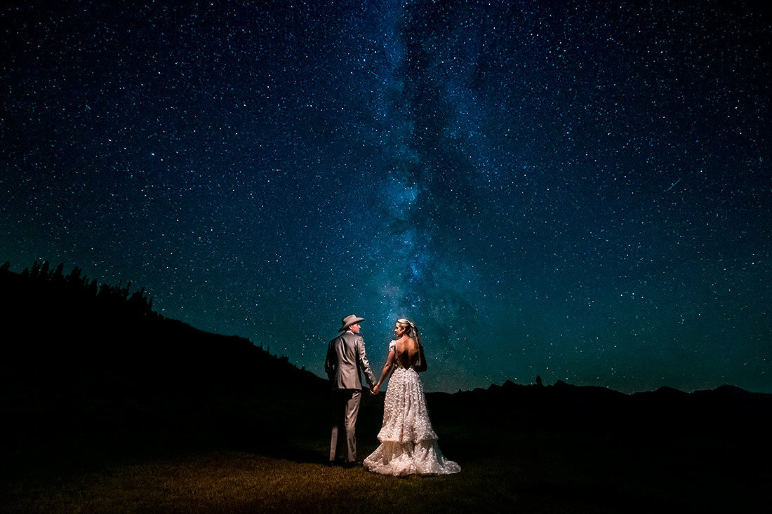 vibrant wedding photography in Telluride, Colorado