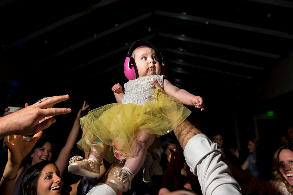 should we have kids at our wedding baby dancing at wedding reception